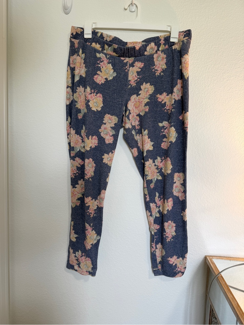 Motherhood Maternity Dusty Blue Floral Lounge Pants